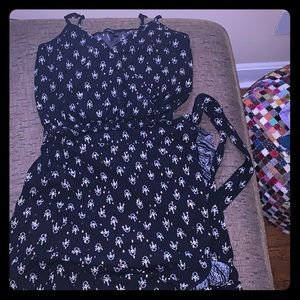 Two Piece Set Top and Long Skirt